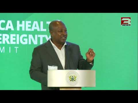 Mahama launches Presidential Task Force on Global Health to boost African-led health reforms