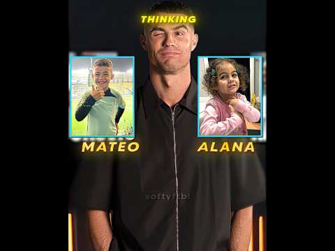 Ronaldo's Love for Mateo & Alana 🩹❤