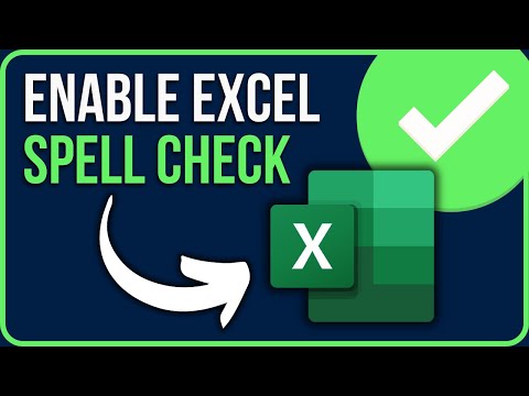 ACTIVATE SPELL CHECK IN EXCEL (Easily) | How To Enable Spell Check In Excel