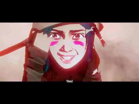 Arcane: Jinx vs Ekko fight scene