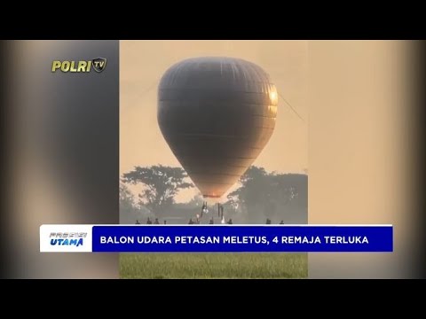 BALON UDARA PETASAN MELETUS, 4 REMAJA LUKA