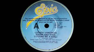 Luther Vandross - Sugar and Spice (I Found Me a Girl)