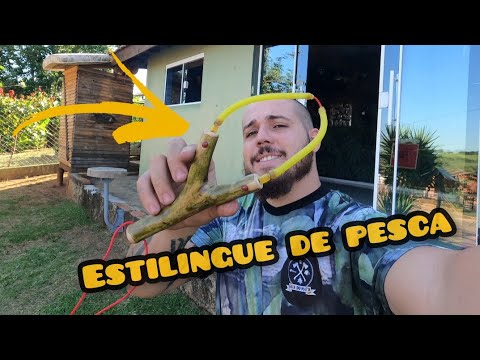 COMO FAZER UM ESTILINGUE DE PESCA!!! #guiadomato