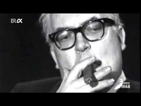 Friedrich Dürrenmatt - Gespräch mit Friedrich Luft (1968)