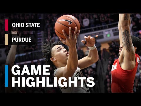 Highlights: Purdue Takes First Place in B1G | Ohio State vs. Purdue | March 2, 2019