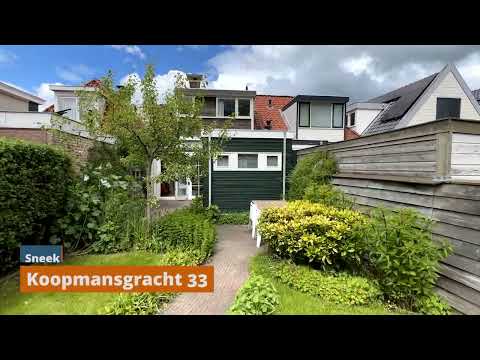 Te Koop authentieke jaren ’30 woning aan de Koopmansgracht 33 in Sneek
