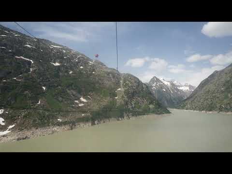 Luftseilbahn Grimsel Oberaar Sektion1 Bergfahrt