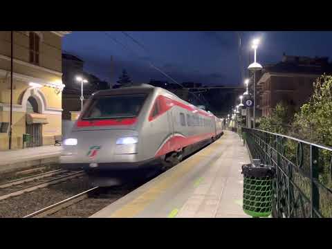 ETR 485 N.42 FRECCIARGENTO| ES*  8591 Genova Piazza Principe - Roma Termini in transito a Ge Sturla!