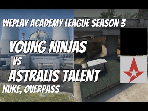 Young Ninjas vs Astralis Talent Highlights / semi-final at WePlay Academy League Season 3
