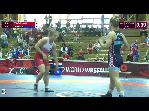 Qual. WW - 72 kg: N. STRZALKA (POL) df. A. ROJNIC (CRO), 6-0
