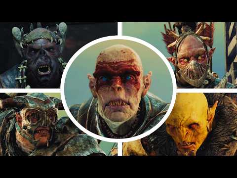 Middle-earth Shadow of Mordor - Lord of the Hunt DLC - All Beastmaster Warchiefs (Boss Fights)