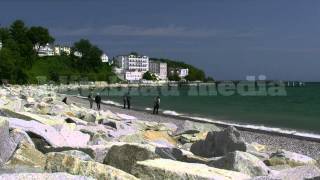preview picture of video 'Stock Footage Europe Germany Baltic Sea Sassnitz Rügen Island Mecklenburg-Vorpommern Travel Ostsee'