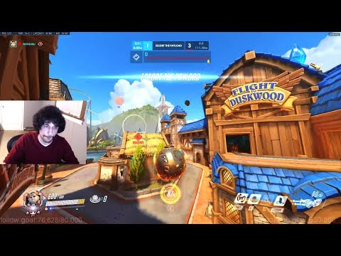 GM TANK MAIN - YEATLE HAMMOND! 47 ELIMS! [ OVERWATCH SEASON 21 TOP 500 ]
