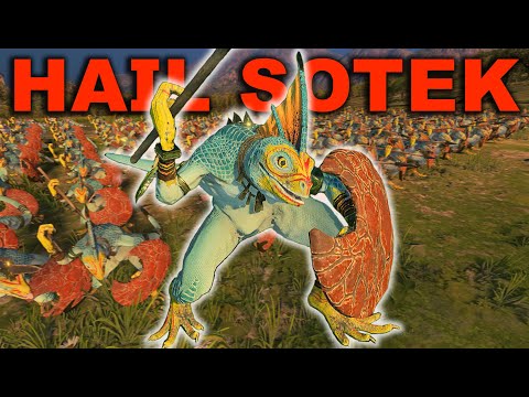The Rise of Sotek | Total Warhammer 3 Skink Only Campaign #2