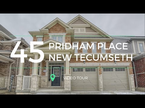 New Tecumseth Real Estate Video | 45 Pridham Place