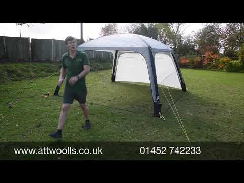 Kampa Air Shelter 300 & 400 Review Video 2024