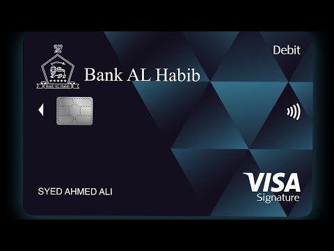 **AL HABIB SIGNATURE DEBIT CARD**
