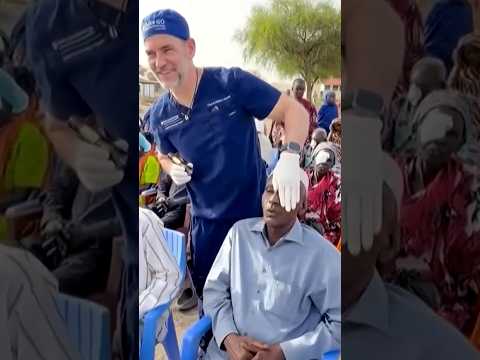 Doctor restores sight at war-torn South Sudan border