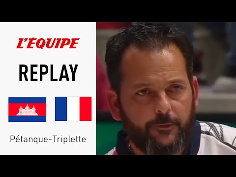 World Pétanque Championship - Replay of the France-Cambodia triples quarter-final