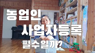 농업인 사업자등록은 필수일까? 농산물 판매도 과세될수 있다.. 면세조건은?