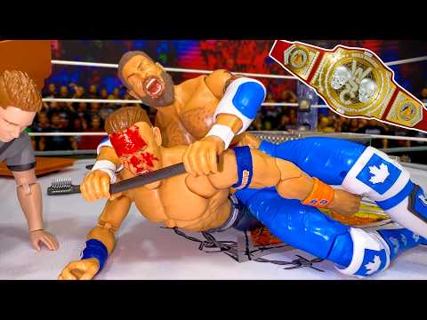 John Cena vs Edge Action Figure Match - Hardcore Championship