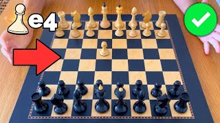 Bestrafe den HÄUFIGSTEN Zug im Schach ❌😱 (1.e4)