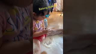 Ikinalit ng makulit na si kaede ang pulbos🥺😞😭😭😭😅