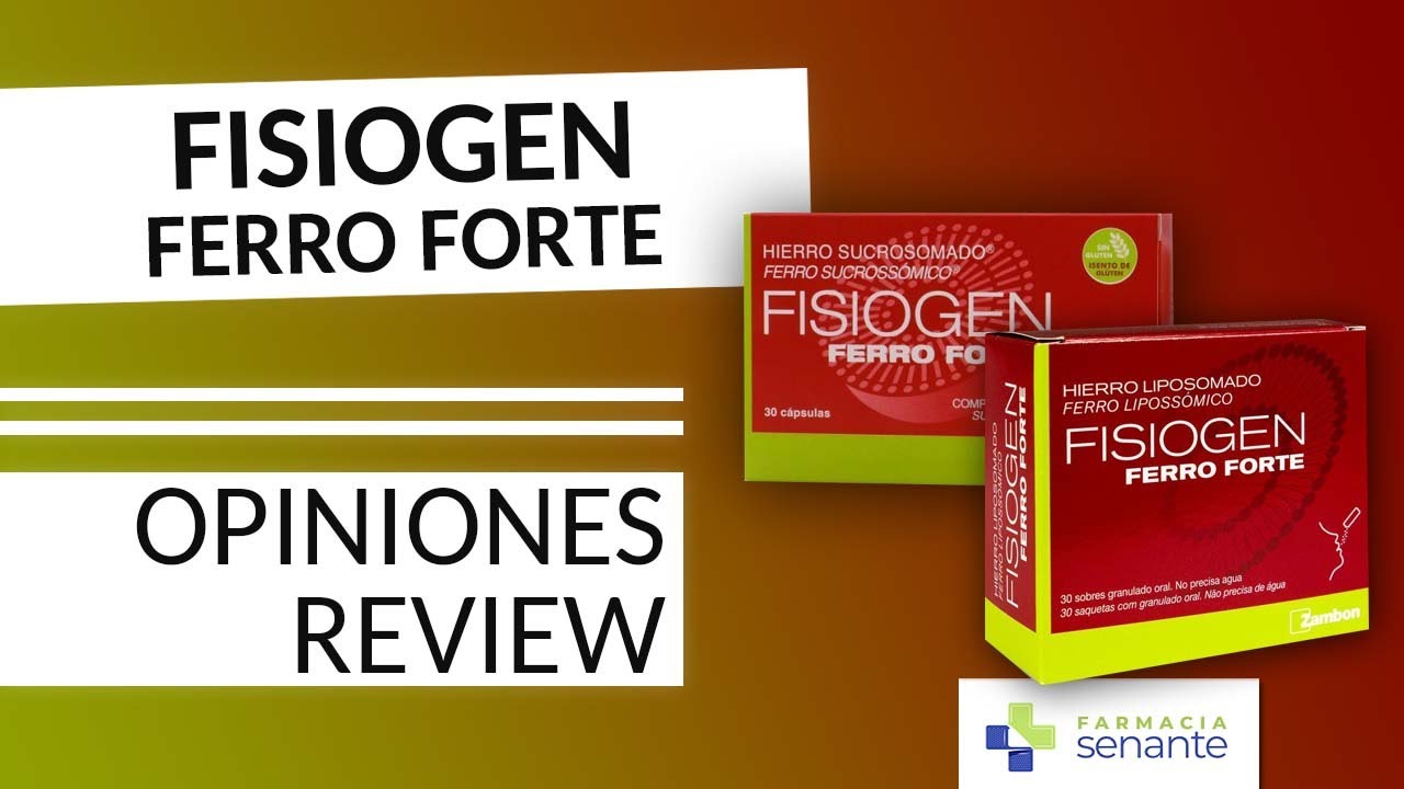 Watch FISIOGEN FERRO FORTE Opiniones ⭐ Fisiogen Ferro Forte Sobres 🌷FARMACIA SENANTE Now FISIOGEN FERRO FORTE Opiniones ⭐ Fisiogen Ferro Forte Sobres 🌷FARMACIA SENANTE