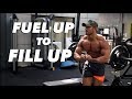 FUEL UP TO FILL UP | Chest Workout Tips