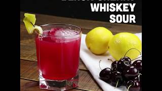 Black Cherry Whiskey Sour