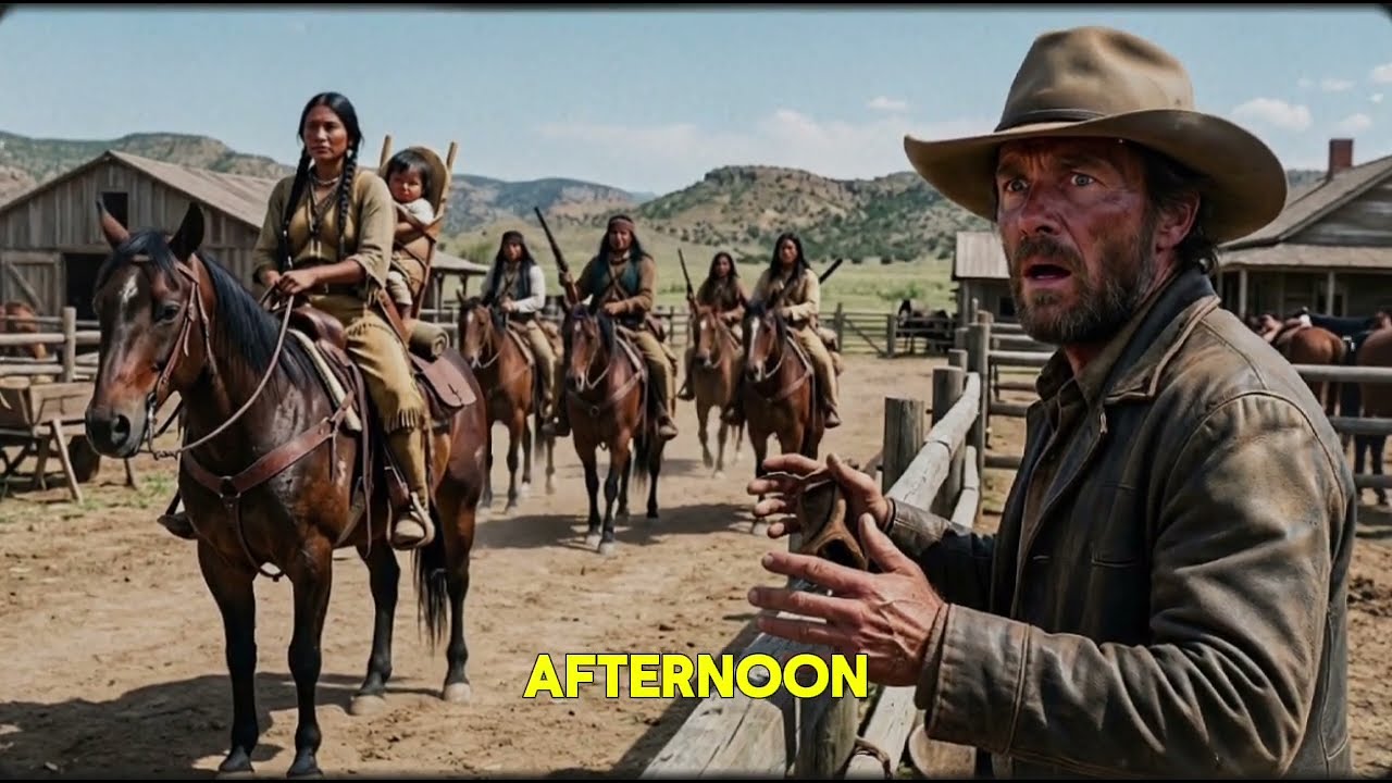 He Gave an Apache Mother His Last Horse — Three Days Later, Riders Stopped at His Ranch| Old West