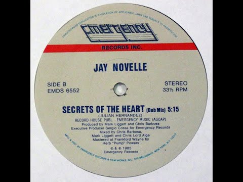 Jay Novelle - Secrets Of The Heart (Dub) | 1985 (Freestyle)