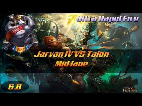 17: Jarvan IV vs Talon - Mid lane - URF Season 6