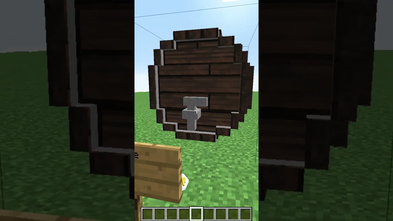 HÁNY HAMBURGERT LEHET MEGENNI A MINECRAFT-BAN! 😱 #minecrafttutorial #minecraftbuilding #prank