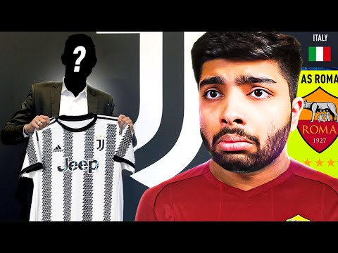 I SOLD HIM TO JUVENTUS!!!🤯 - FIFA 22 ROMA CAREER MODE EP12