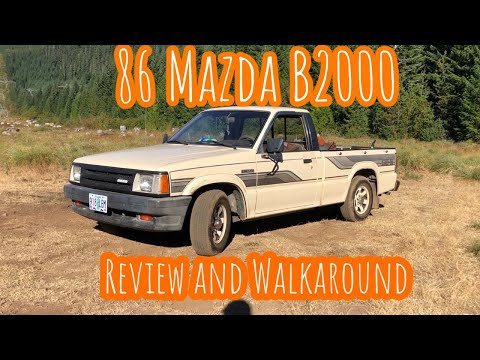 Mazda B2000 EFI Mini Truck Review