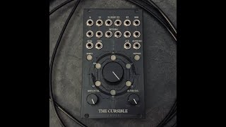 Video thumbnail for The Cursible from Sacrament Modular by Podular Modcast