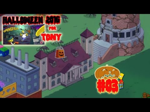 Los Simpson Springfield "Halloween'16: Cap. 3 - La Casa medieval de ricos (truco o trato)" por Tony