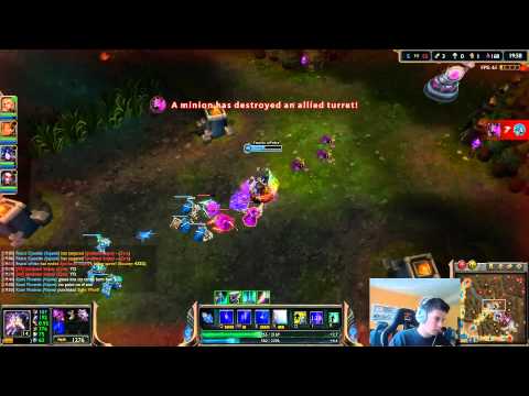 xPeke vs Alex ich - Kassadin vs Twisted Fate mid (Challenger l)