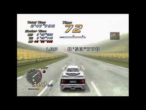 Outrun 2 (Xbox) - GOAL A TIME ATTACK - 4:21"025 (60FPS)