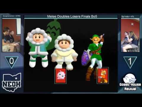 GHR SSBM: Stro & Genghis Connor (Green) Vs. 4% & Sp1nda (Red)