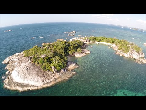 Belitung: The Aerial View of Tukong Island