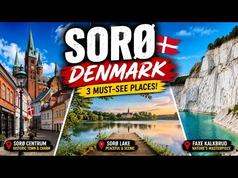 🇩🇰 3 Must-Visit Places in Sorø, Denmark | Hidden Gems You Can't Miss!