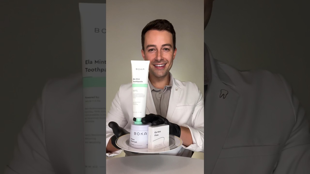 Boka toothpaste. Allergic to fluoride?￼ Might like this #dentist #toothwhitening  #beauty￼ #teeth