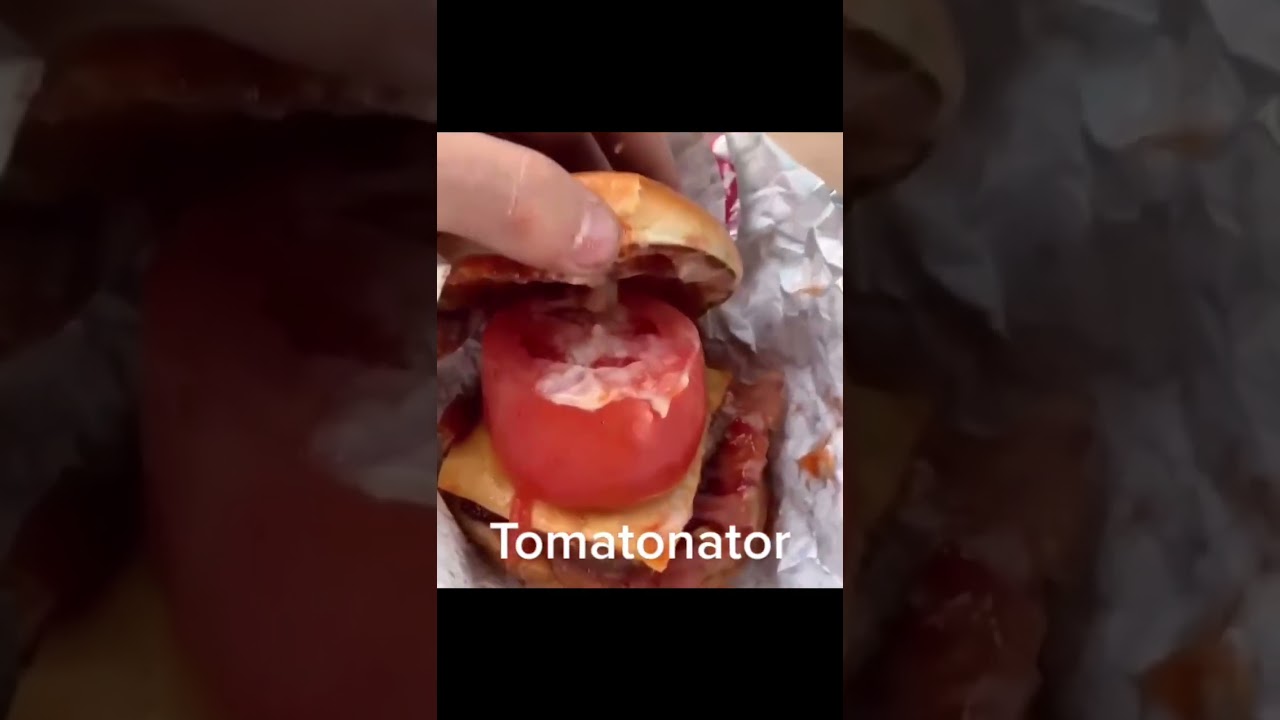 Bro got the lily pad burger #burger #viral #funny #instagram