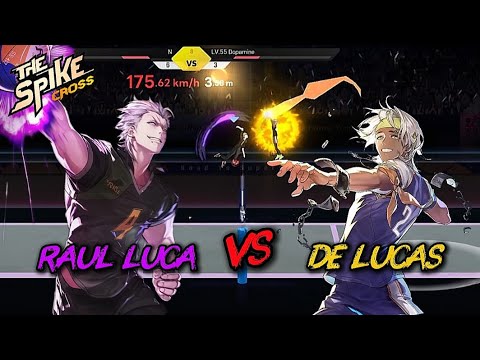 Raul Luca VS Lucas, Battle Of Full Power Full Potential Spiker - The Spike Volleyball Cross