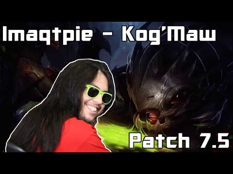 Imaqtpie - Kog'Maw vs Lucian (Patch 7.5)