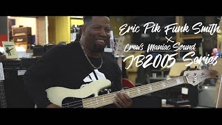 Video thumbnail for Eric "Pik Funk" Smith × Crews JB-2005 Series by 楽器好きにはたまらない! フーチーズ 渋谷店 / Guitar Shop Hoochie's