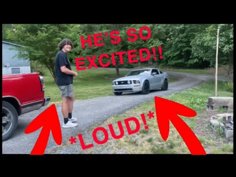 2006 Mustang Gt - SLP Loud Mouth Axle Back Exhaust!! (install) *LOUD POPS*