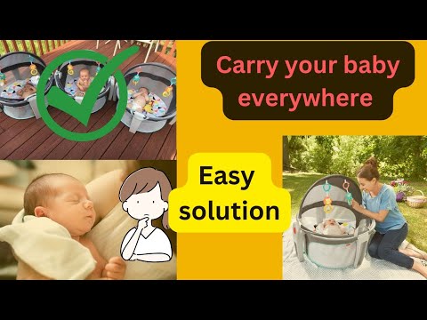 On the go baby dome #babydome #babycarrier baby everywhere carrier